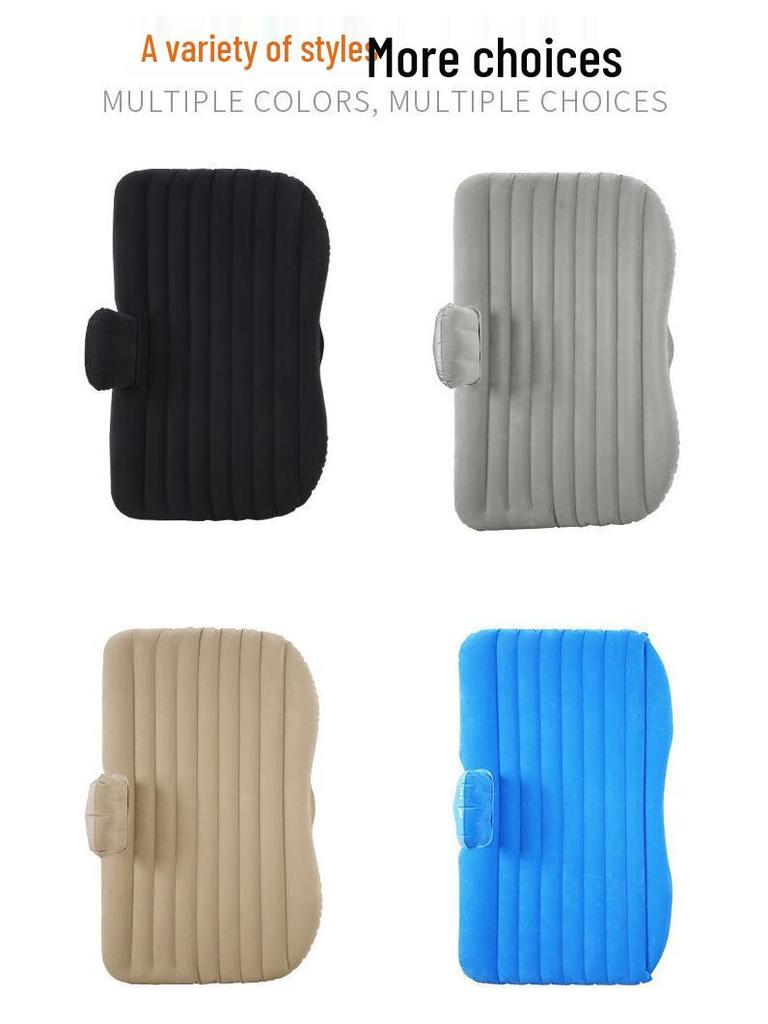 Car Travel Mattress: Folding Inflatable Back Seat & Trunk Sleeping Pad