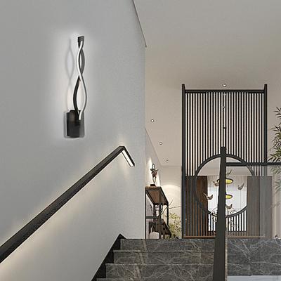 Aluminum Lamp Sconce Mount Lighting Fixtures Type Minimalist Living Room Decor