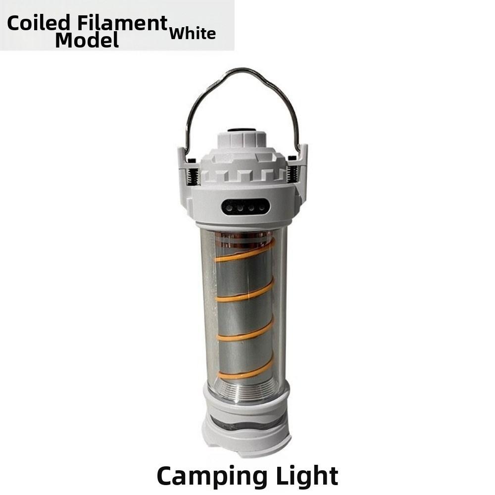 Rechargeable Camp Tent Lantern White/ Warm Light Emergency Lamp USB Charging Lamp Tent Lighting