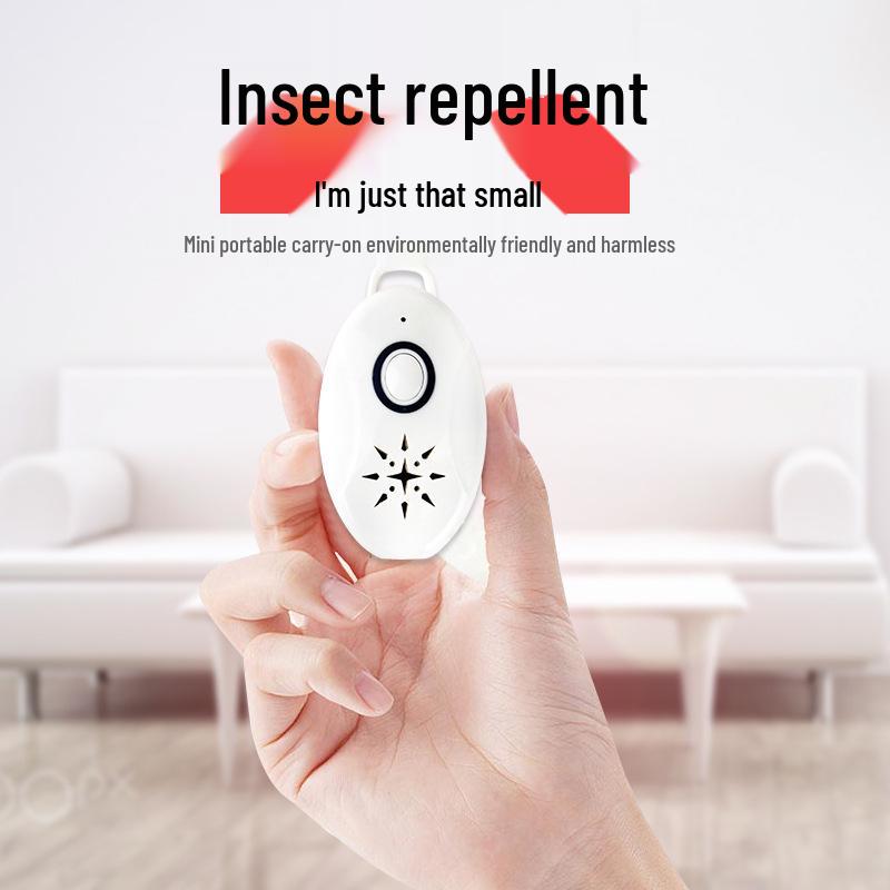 USB Rechargeable Ultrasonic Mosquito and Insect Repeller – Portable and Outdoor-Friendly
