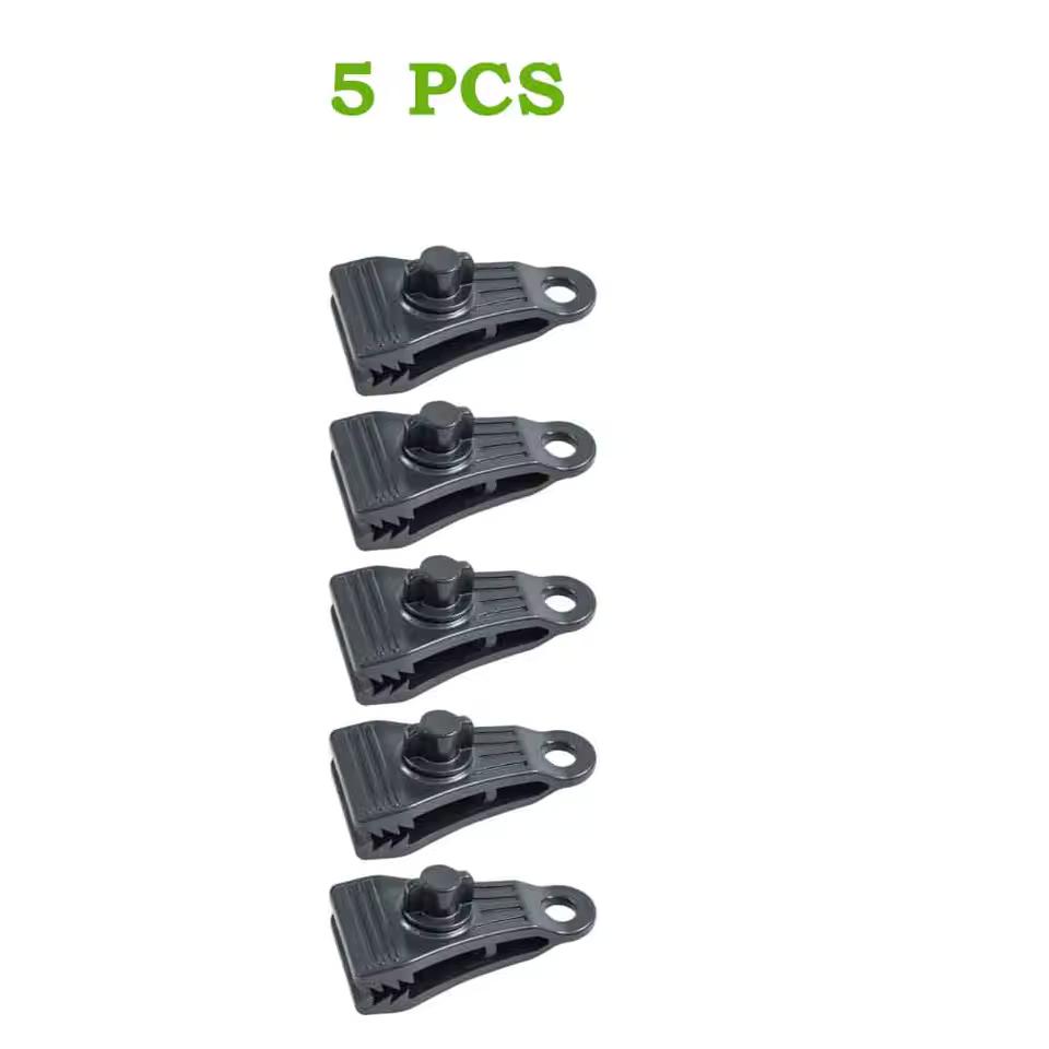 5/10Pcs Tarp Clips Heavy Duty Lock Grip Clamps Pool Cover Tent Fasteners Holder Windproof for Canopy Awnings Outdoor Camping