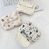 Multifuctional Mini Canvas Coin Purse Korean Style Sanitary Napkin Storage Bag Cute Wallet  Travel
