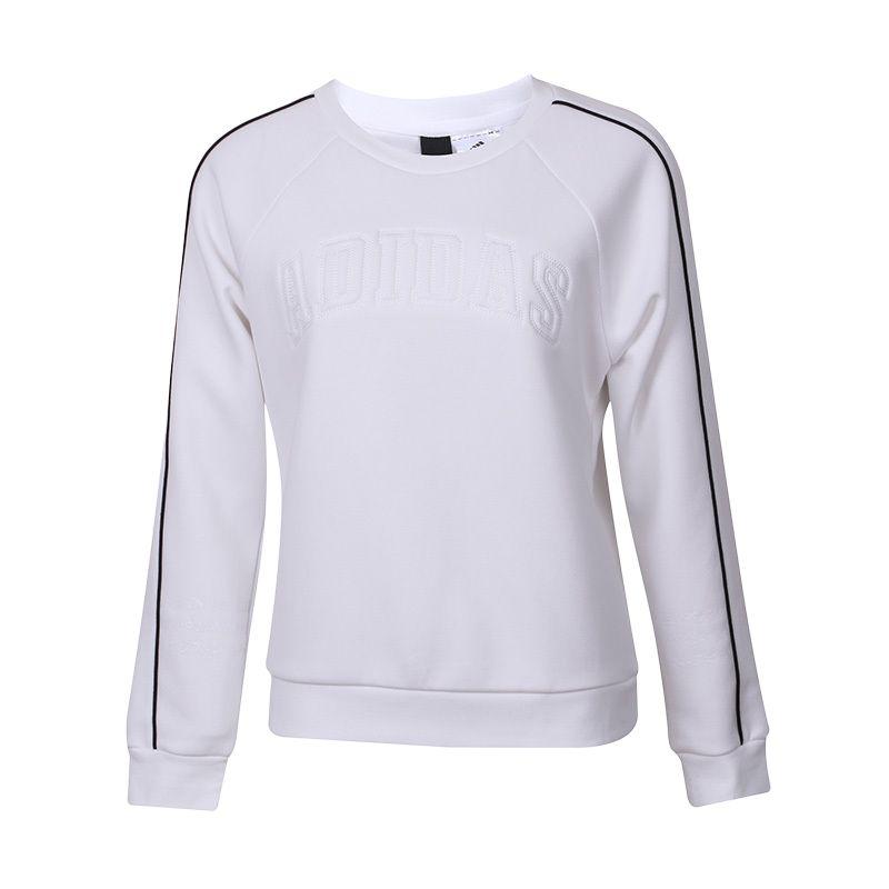 

Adidas Gfx Crew Cny Training Series Pullover Round Neck Warm Long Sleeve Sweatshirt Women Sweatshirt White CV6914 XL