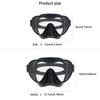 180° Ultra-Wide Angle Diving Mask for All Ages, Silicone Waterproof Goggles for Deep Diving and Snorkeling