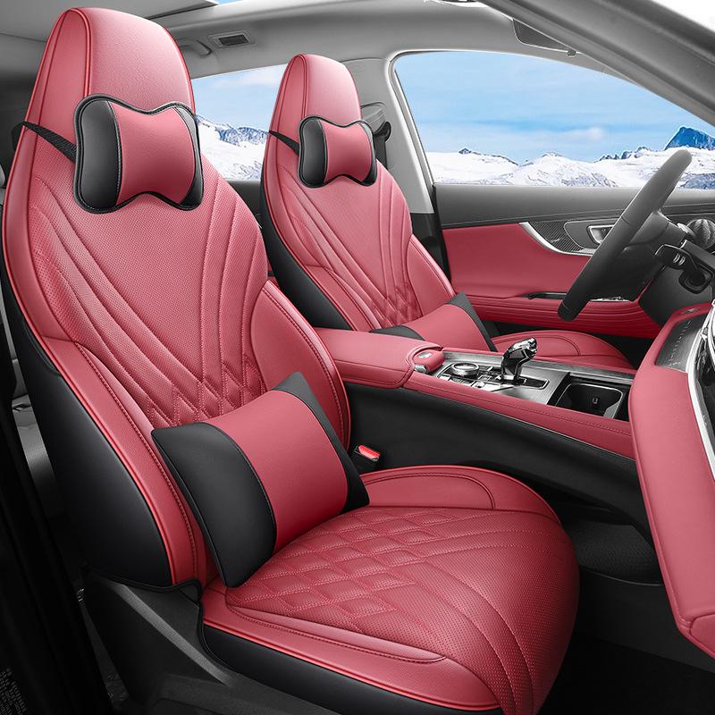 Universal Leather Car Seat Cushion for Tiggo 7 PLUS - All-Season Full Wrap