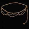 Waist Metal Ladies Chain With Carved Details Elegant Jewelry For Winter Seasons