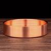 Buddhism Copper Manza Plate Auspicious Polishing Tantra Dish Buddhist 4.33 inch Tray Desktop Auspicious Altar Home Gift Decorati