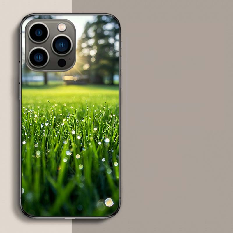 

Sunrise Grassland Phone Case For Iphone 17 Air 15 Pro 14 Plus 16 Pro Max 17E 16E 12 13 Mini 11 Cover Cute Fundas iPhone 16E