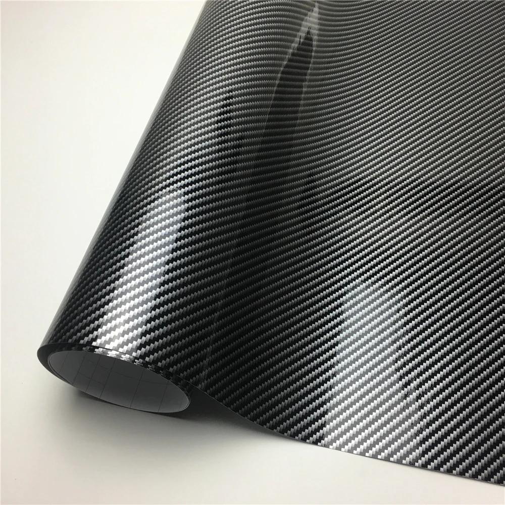 

All Black Carbon Fiber Car Stickers Vinyl Wrap Film Glossy Matte Chrome Wrapping Foil Car Decal Styling Scooter Motorcycle 152X10 CM