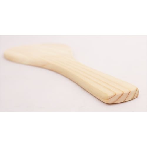 Ichihara Woodworks Wooden Rice Paddle, "Kifujin" (Wood Lady), Commercial Use, Hinoki (Cypress), 35cm
