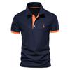 Deer Embroidered Polo Shirt Short Sleeve Judy Mesh Lapel Men's T-Shirt Plenty