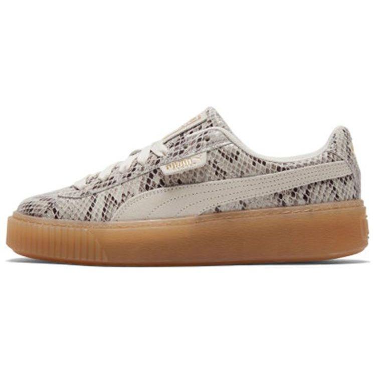 Puma Zapatillas Deportivas Casuales Bajas Retro Plataforma Serpiente Lux para Mujer Estampado de Serpiente 369904-02