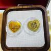 Pure Gold 999 Wealth-Boosting Mobile Phone Sticker - 2mg Gold for Daily Prosperity
