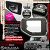 Type 50J3 CB Jimny Sierra Carbon Fiber Fuel Filler Cap Cover Glass Fuel Lid Door Set with New Jimny BG BRAGA & & Emblem, & Sierra,