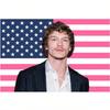 Ilya Rozanov Connor Storlie Arazzo da Parete Bandiera Americana Rosa Scontro Intenso Regalo per Fan Decorazione Murale per la Casa Stampa Piatta