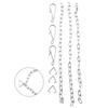 Accessories Chain 25*1.5cm 3 Pcs 3 X Handle Chain Lift Chain Replacement Stainless Steel Toilet Toilet Flapper