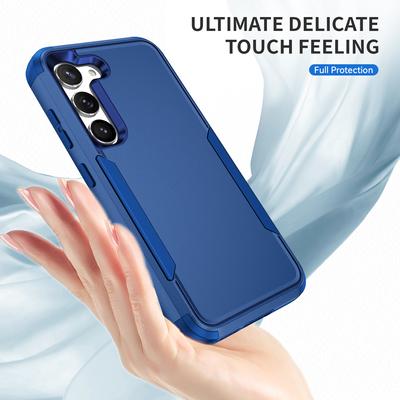 Ochrana proti pádu Dvojvrstvové 2 v 1 Brnenie Puzdro pre Samsung Galaxy S23 Ultra S22 Plus 5g S21 Fe A14 A53 A52 A52s A33 Taška na telefón