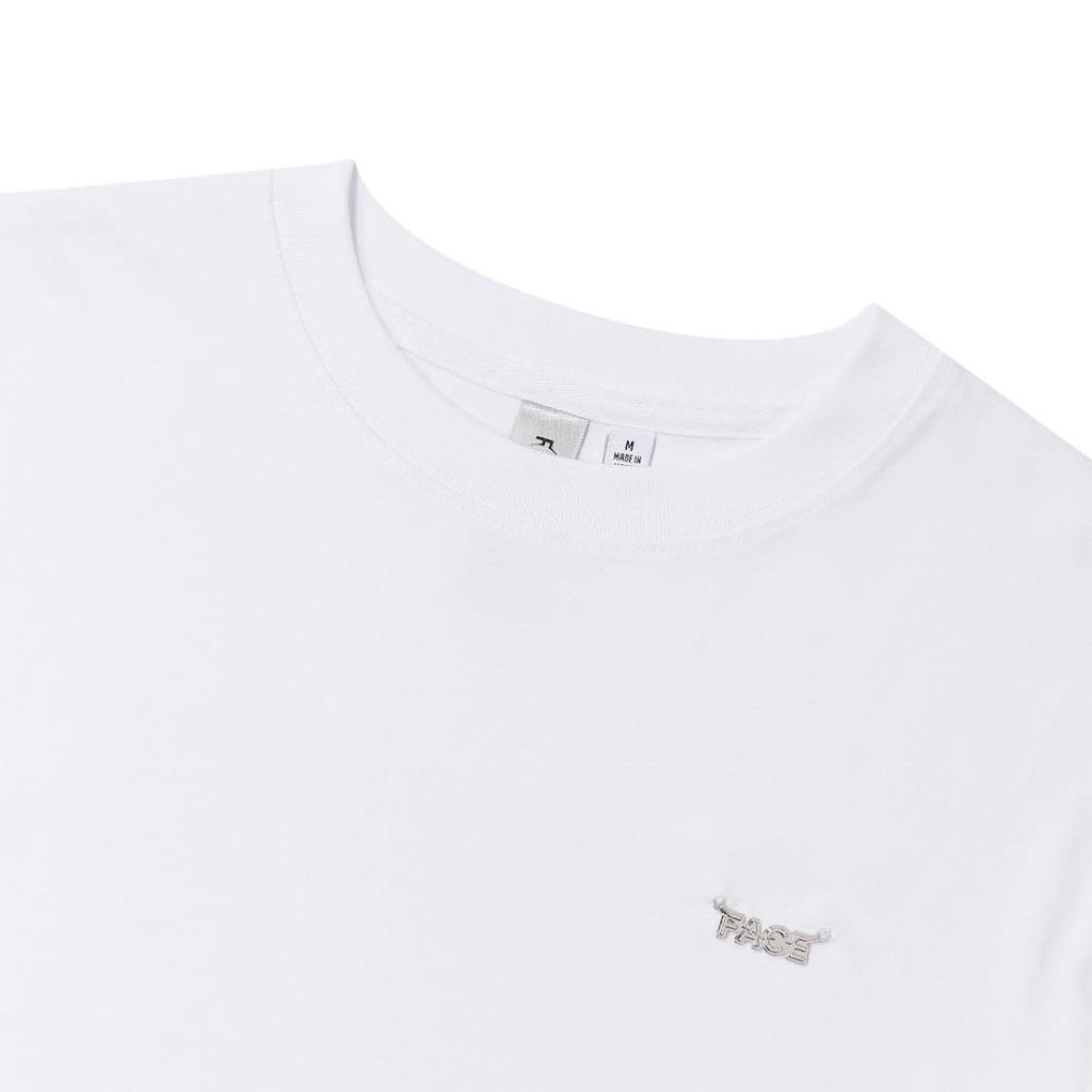 [USED] [FACE] S/S T-Shirt (White) Size S