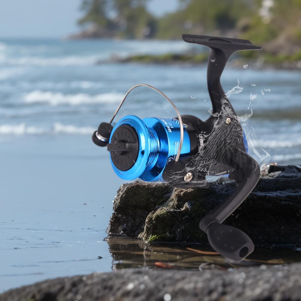 Folding Carp Large Diameter Line Roller 5.2:1 Metal Spool Spinning Reel Fishing Lure Wheel for Casting Flying Fishing Trolling