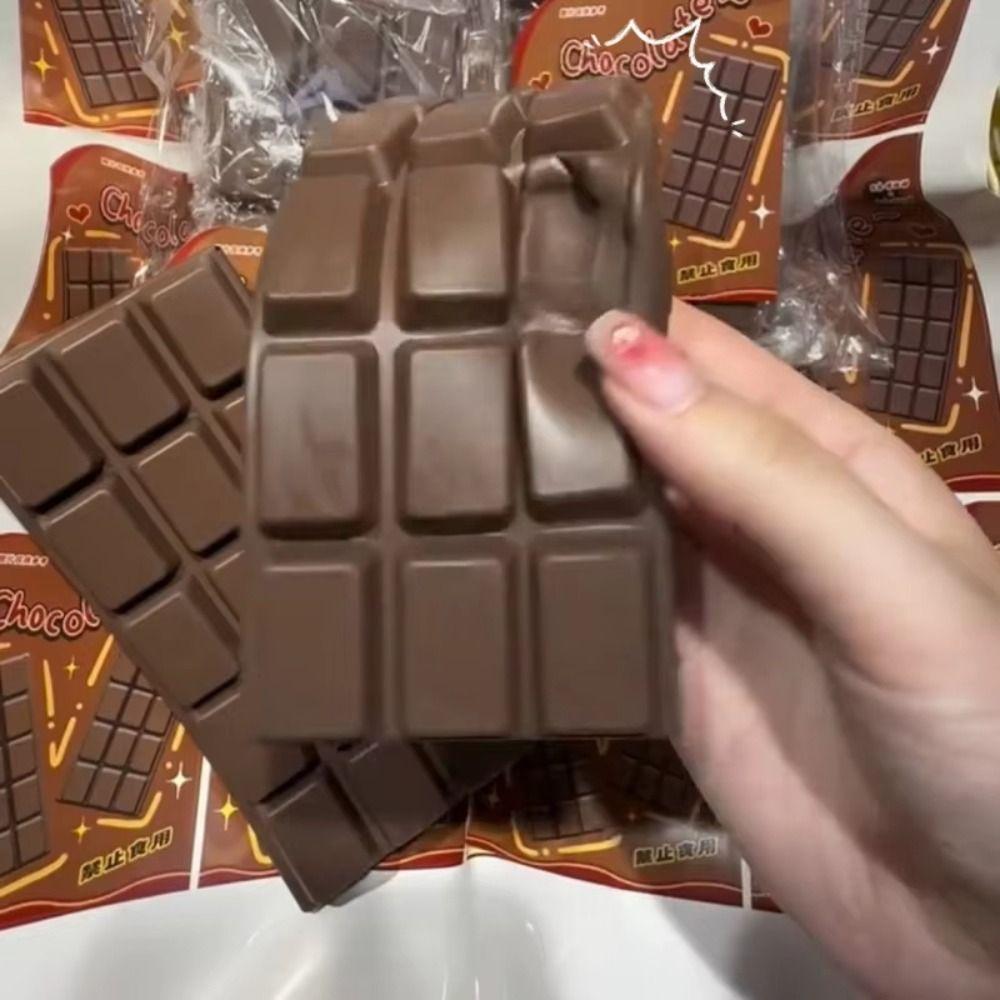 Sensory Big Chocolate Squeeze Toy Release Hand Slow Rebound Squeeze Toy  Children