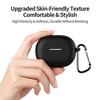 Solid‑Color Silicone Earbuds Case with Buckle for Huawei FreeBuds Pro 5, Shockproof Earphone Cover