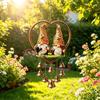 Home Decor Metal Wind Chime Santa Claus Christmas Hanging Ornament Hanging Pendant  Courtyard
