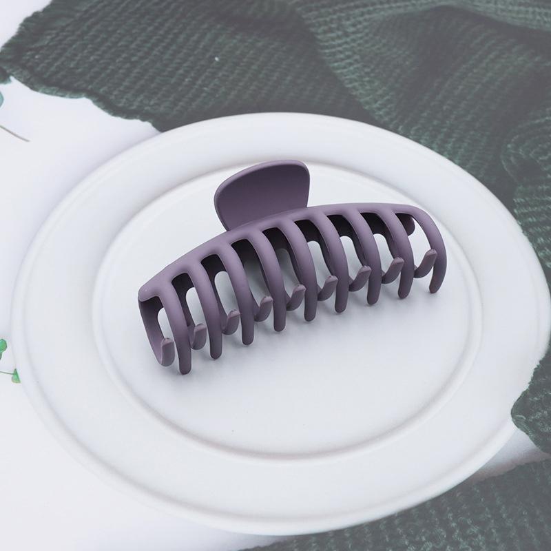 Nuova Pinza Artiglio Monocolore per Donna Pinze per Capelli Grandi Opache Pinza per Coda di Cavallo Pinze a Granchio Eleganti Accessori per Capelli da Donna