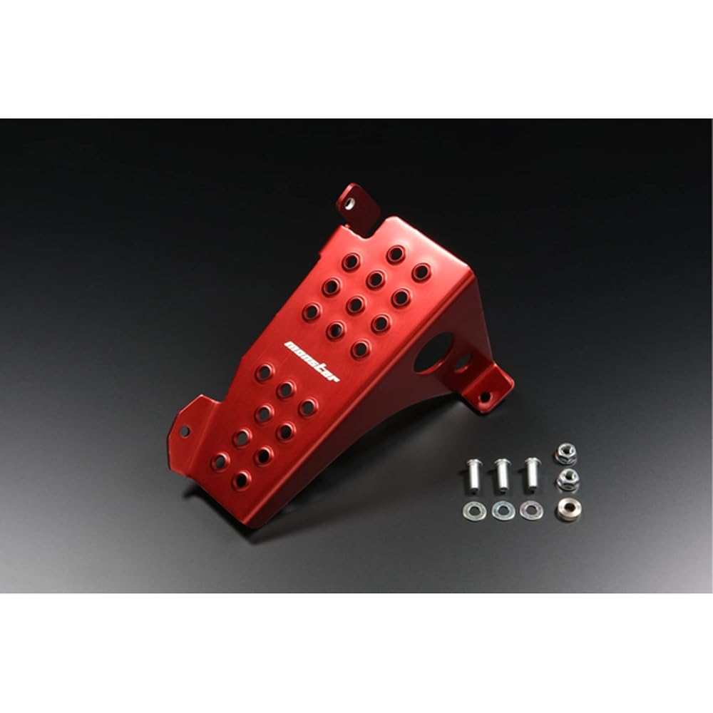 Monster Sport Sports Footrest Red Anodized for Alto Works HA36S/Alto Van HA36V MT Vehicle 842571-7350M