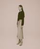 Aiseugadeuneiogongpal Mermaid Maxi Satin Skirt_Black