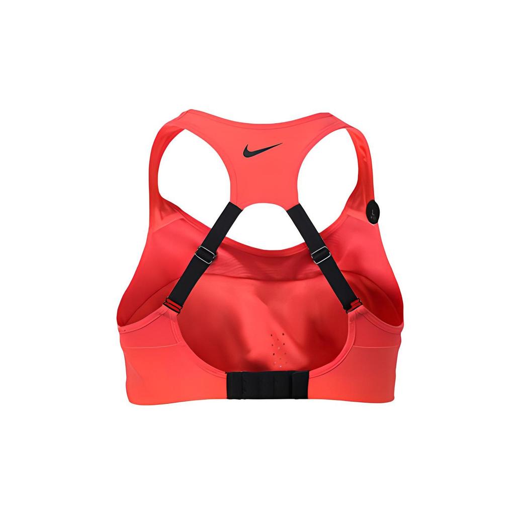 Nike Sportovní podprsenka s vysokou podporou Dámské spodní prádlo Žhavě červená AJ0844-850