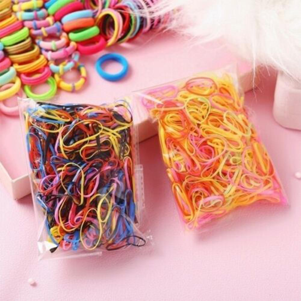 220PCS/Set Candy Color Girls Kids Gifts Accessories Hairpin Hair Clip Hair Rope