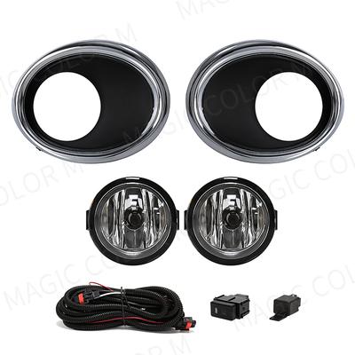 Lampă de ceață LED pentru Nissan J11 QASHQAI ROGUE 2015 2016 2017 LED DRL lumini de zi cu halogen capac releu cablaj comutator 12V