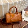 Hand-held Boston Bag - Vintage and Fashionable Small Bag, Single Shoulder Bag, Versatile Crossbody Bag