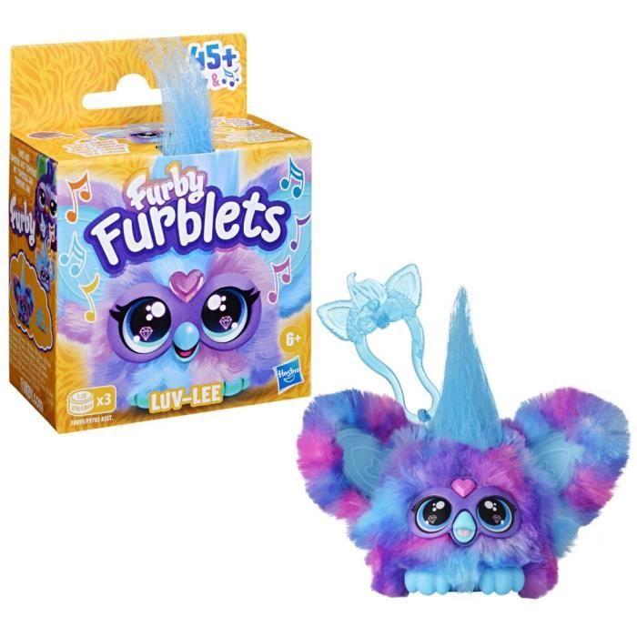 Furby Furblets Luv-Lee K-Pop, Mini peluche électronique pour filles et garçons, plus de 45 sons, à partir de 6 ans, Hasbro