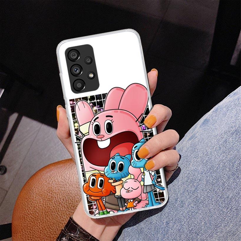 The Amazing World Gumball Phone Case For Samsung Galaxy A17 A16 A15 A14 A13 A57 A56 A55 A54 A53 A37 A36 A35 A34 A33 A26 A25 A24