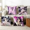 BBleach Anime KKuchiki Byakuya Various Sizes Square Pillow Case For Car Home Bedchamber Decor