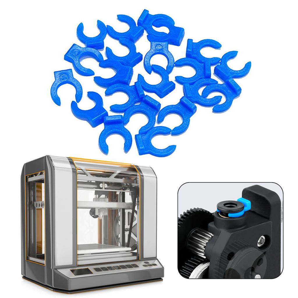 4 paar PTFE Bowden Rohr Armaturen 4mm Pneumatische Klaue Schnalle Anschlüsse für 3D Drucker Zubehör