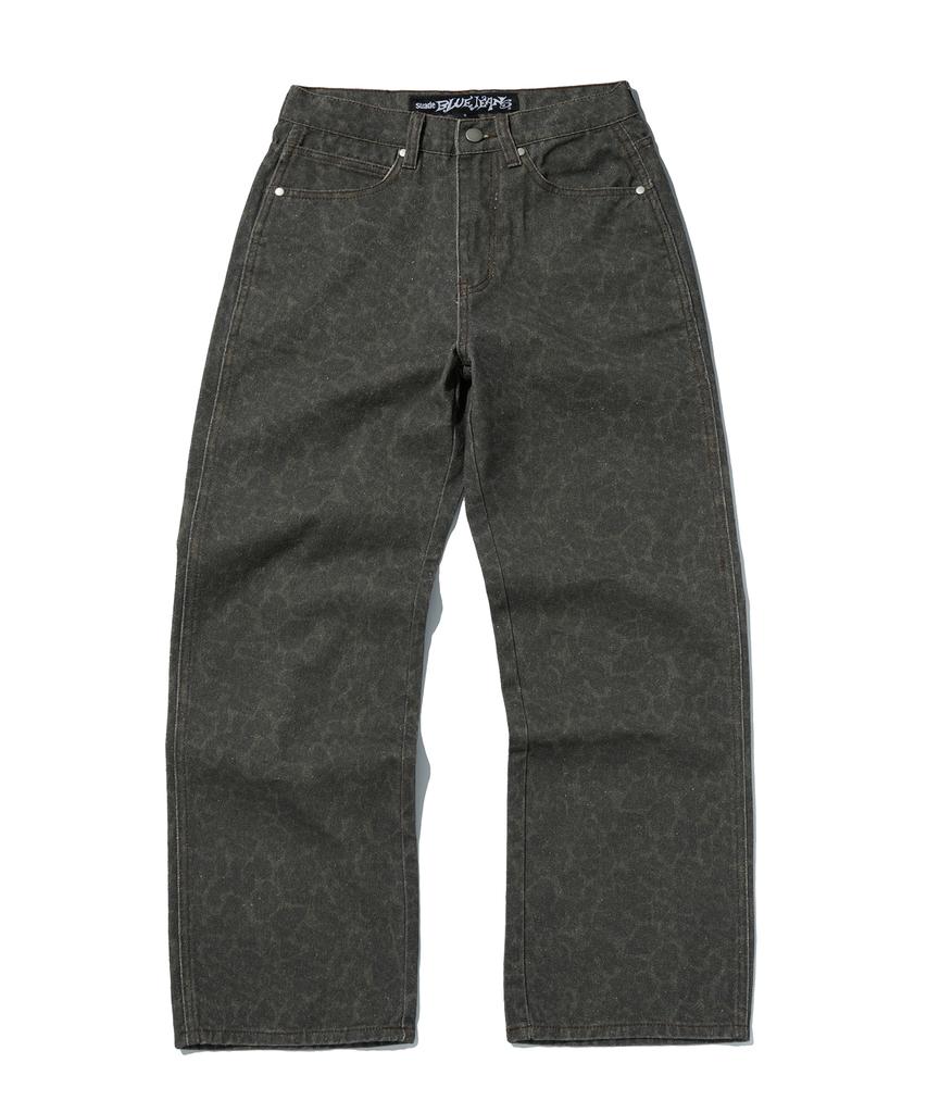 Seuweideu Leopard Jean [Black]
