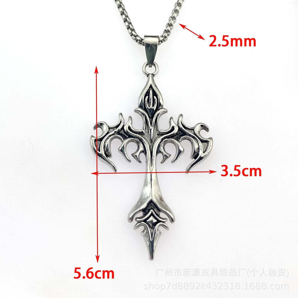 Totem Retro Personalized Retro Pendant Necklace Sweater Chain Pendant Accessories