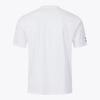 MUBEUSEUPOCHEUBAIDESANGTEU Wording Graphic Woven Short Sleeve T-Shirt White Vs123Ets12