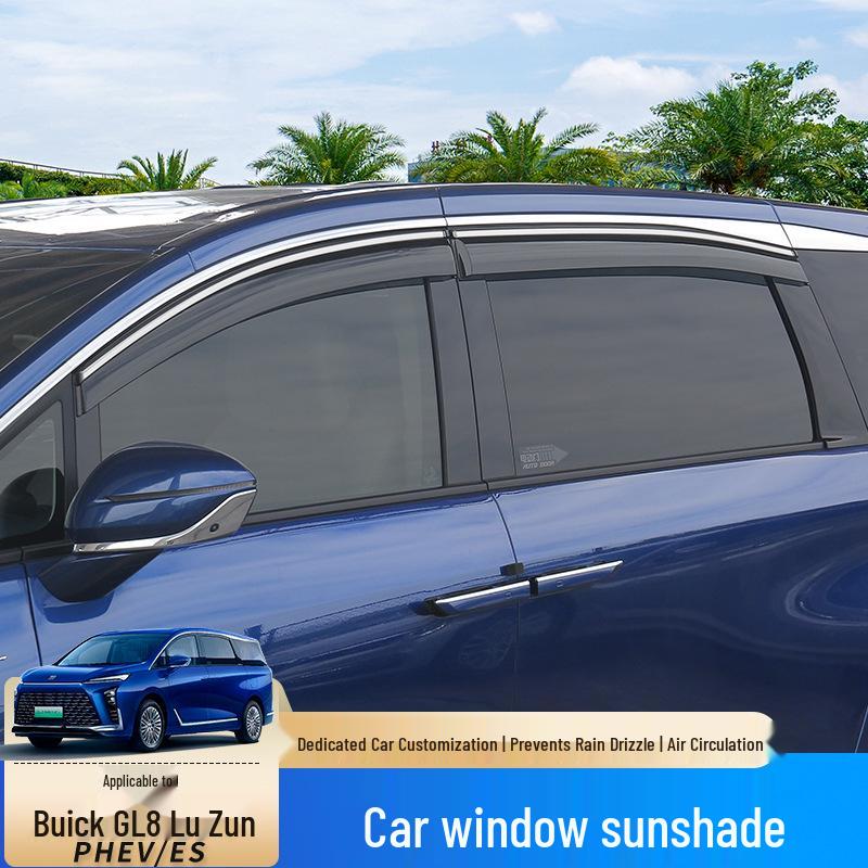 Window Rain Guards for 2024-2025 Buick GL8 Avantgarde PHEV/ES.