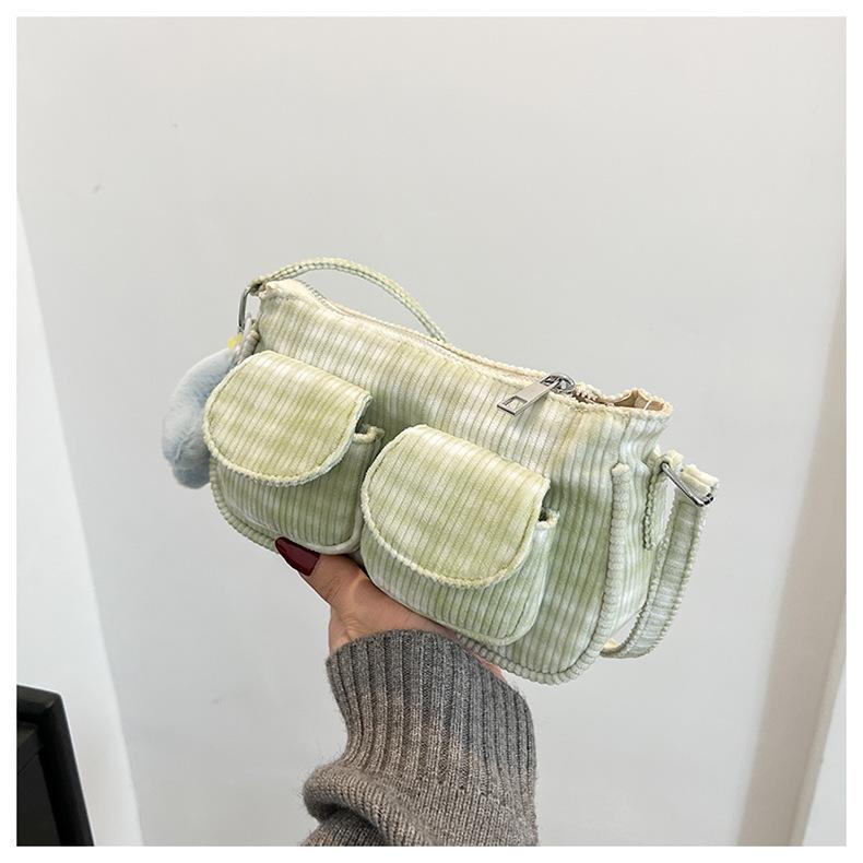 Sweet Plaid Bag, Foreign Style Cute Messenger Bag 2025 New Spring Fresh College Style Shoulder Small Square Bag