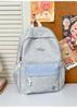 Schoolbag New Large-capacity Versatile Schoolbag Female Simple College Student Light Travel Backpack Backpack Casual