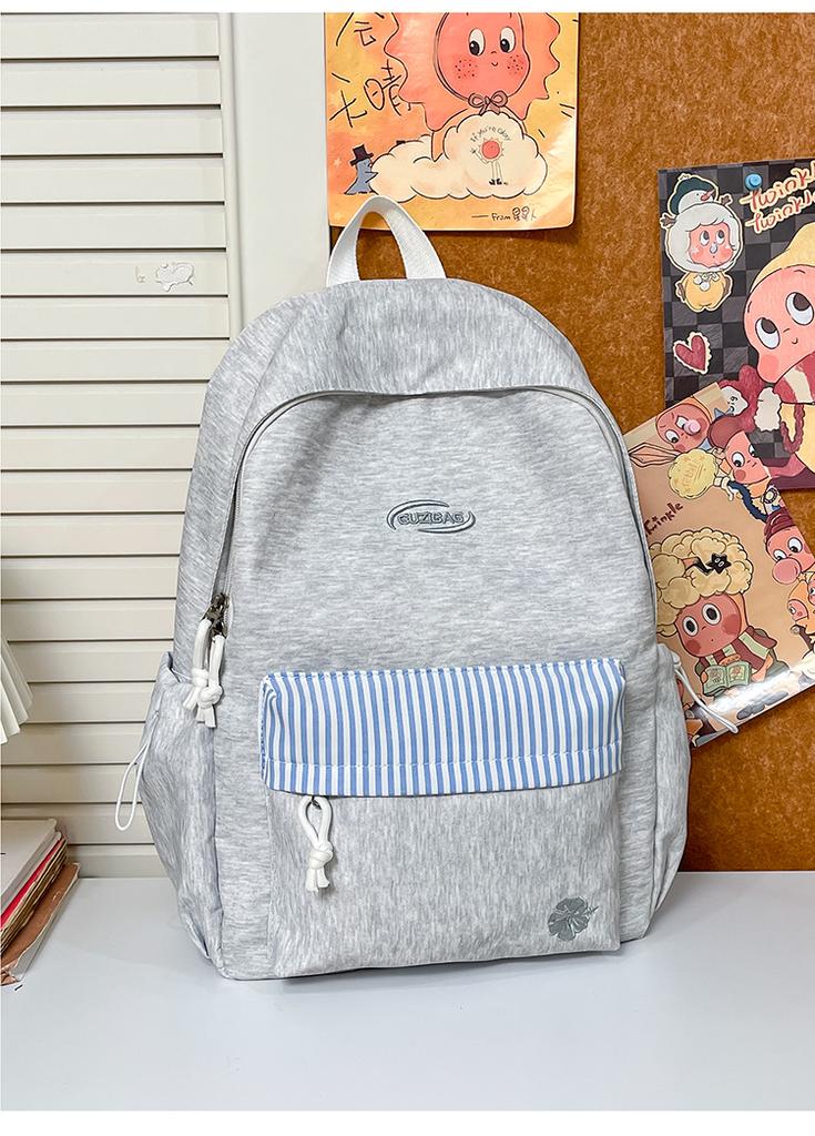 Schoolbag New Large-capacity Versatile Schoolbag Female Simple College Student Light Travel Backpack Backpack Casual