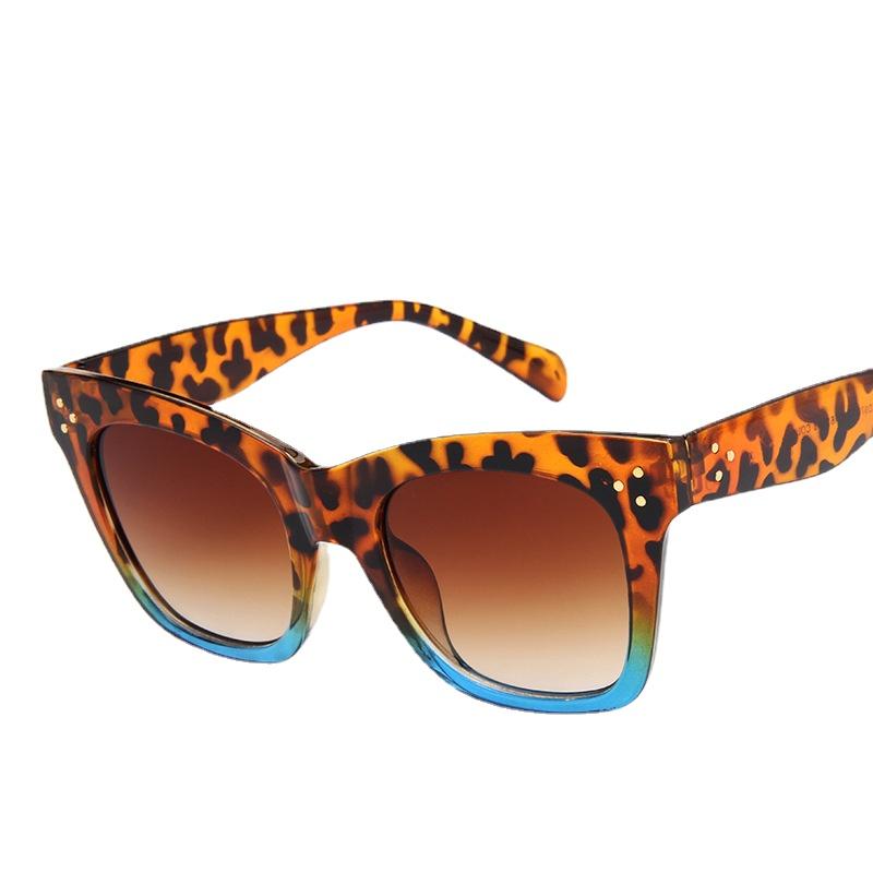 Latest Ladies Oversized Frames Cat Eyes Sun Glasses Fashion Ladies's Sun Glasses Vintage Gents UV Protective Goggles UV400 Eyewear