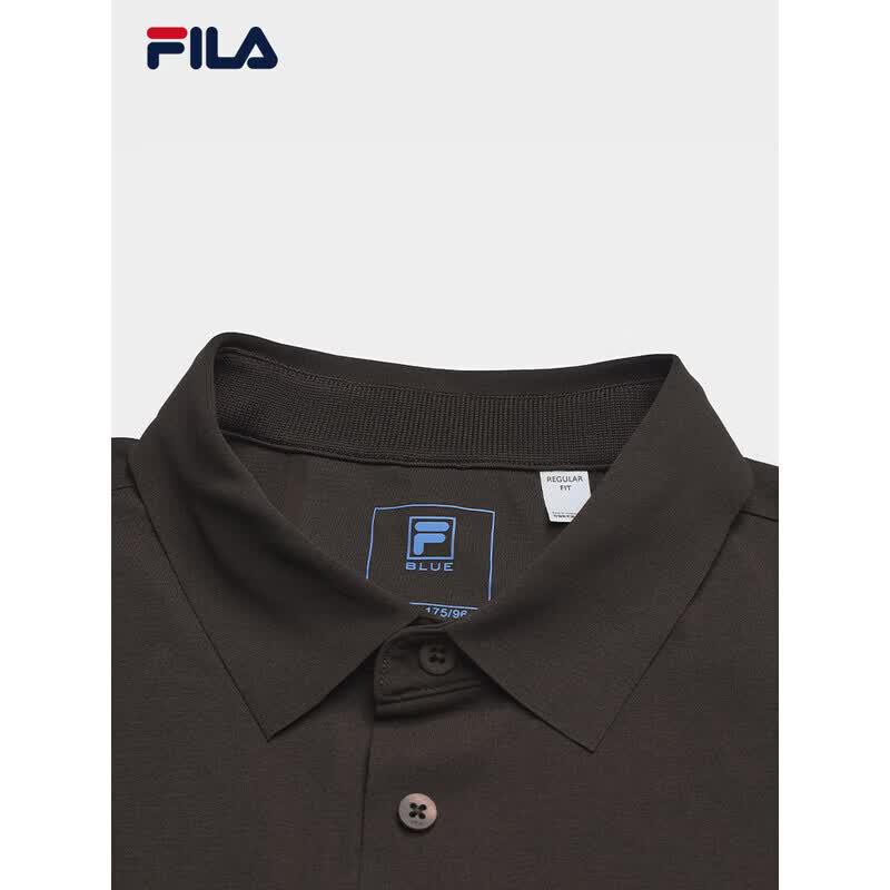 Fila Men's Wang Yang Collection Moisture-Wicking Quick-Dry Knit Polo Shirt