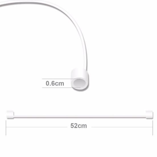 Silicone Neckband Anti-lose Cable Lanyard for AirPods Bluetooth-compatible Earphones