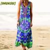 Fashion Summer Spring Sleeveless V-Neck Casual Dresses