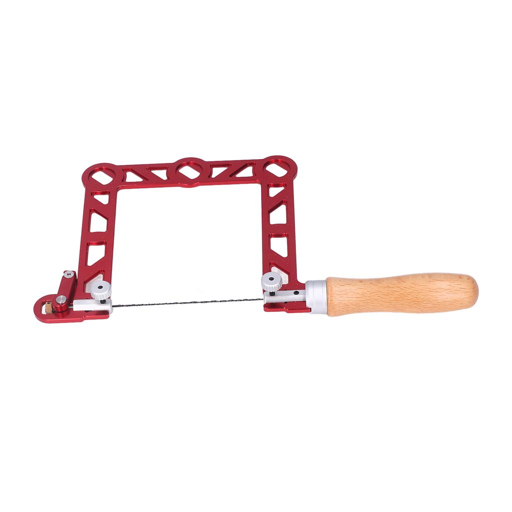 Mini-Holzbearbeitungs-Handsäge U-Form Holzgriff Laubsäge für Juwelier Metallbearbeitung 5 Zoll