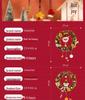 Handmade Chenille Stem Christmas Wreath Ornament - DIY Holiday Gift Hanging Decoration